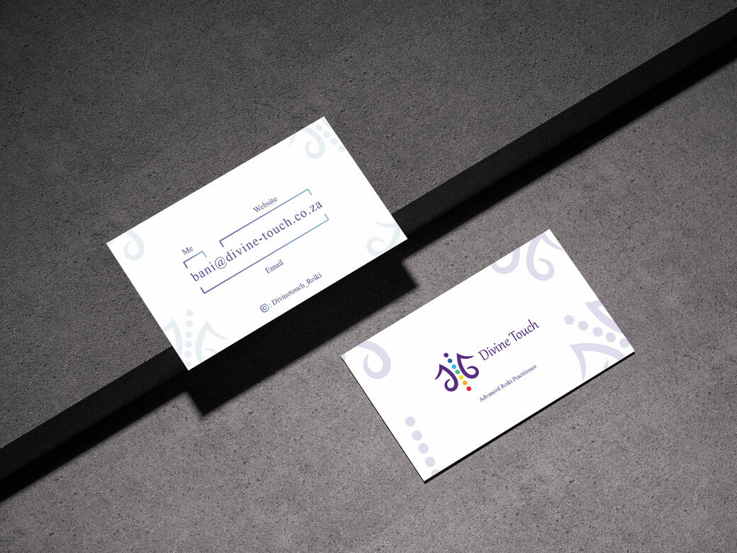 Divine Touch Business card