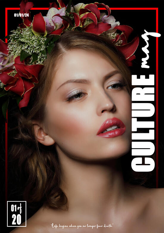 Culture mag limited Ed. front page