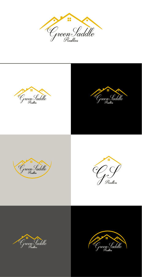 Green Saddle Logo Design